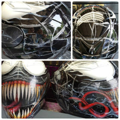 Venom 2015 Design Custom painted Helmet