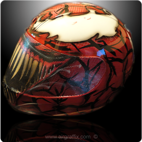 Carnage w/ White Eyes Helmet