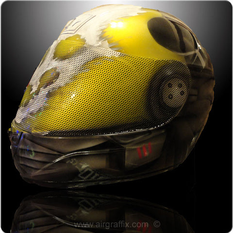 Halo Emile Metallic Yellow