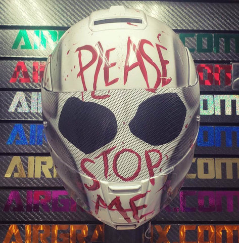Please Stop Me Mask/Skull design