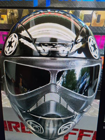 Tie Fighter on HJC CARBON RPHA 12