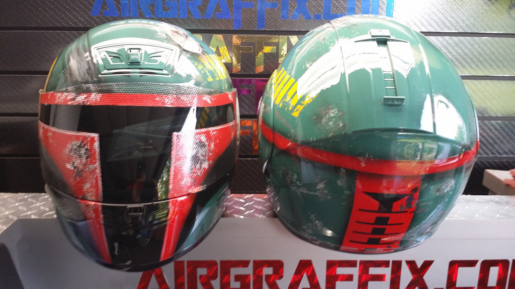 custom boba fett motorcycle helmet Boba Fett