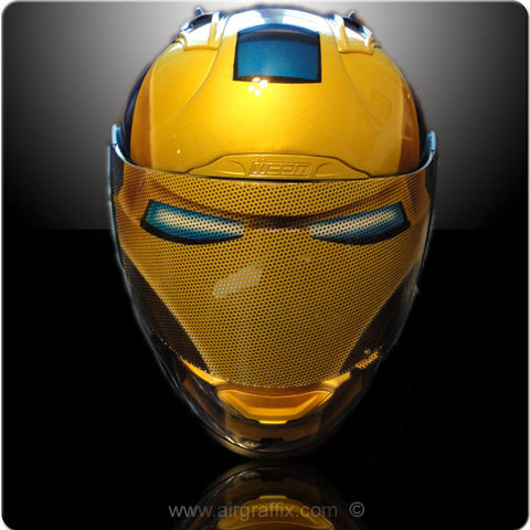 Blue Ironman Helmet
