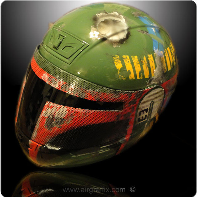 bobba fet motorcycle helmet Boba Fett