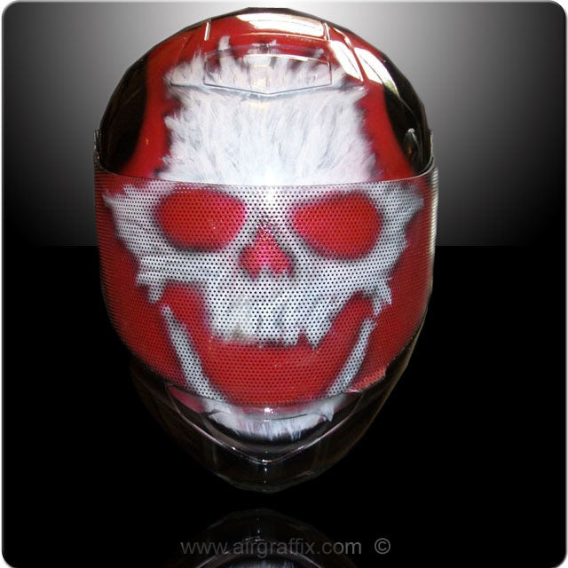emile helmet motorcycle Halo Emile Red