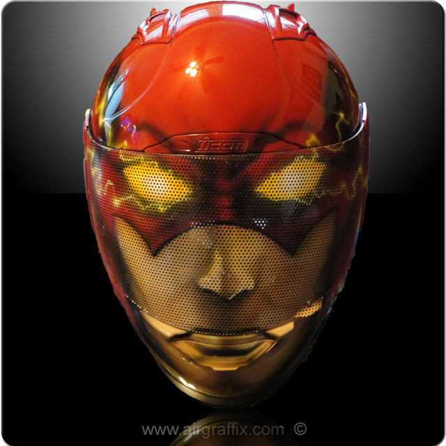 Flash Custom painted Helmet
