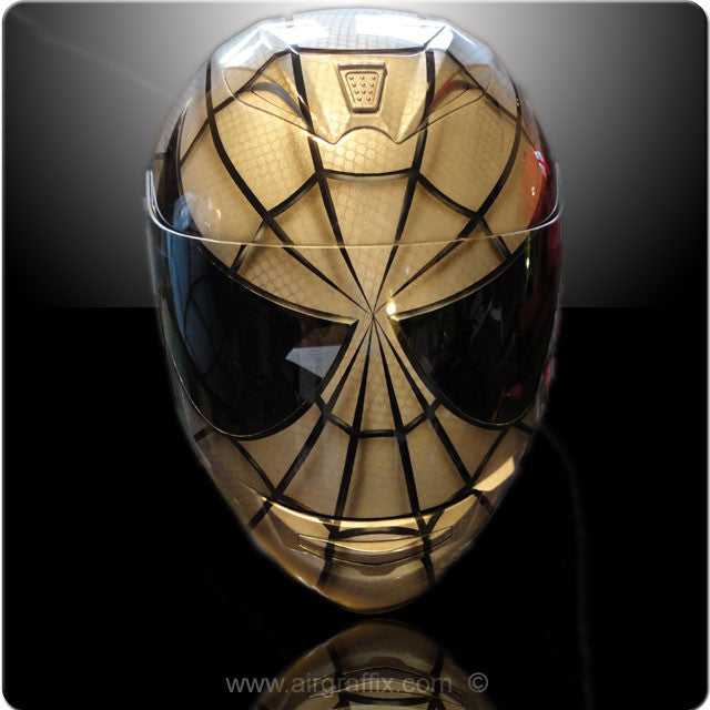 Silver Spiderman Helmet