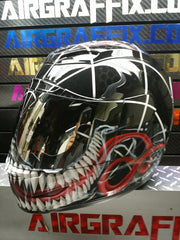 Venom-Spiderman Mutation 2018 Design Custom Helmet